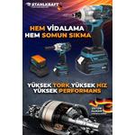 STAHLKRAFT Sth 9274 58vf Akülü Kömürsüz Yüksek Tork Somun Sökme - Vidalama